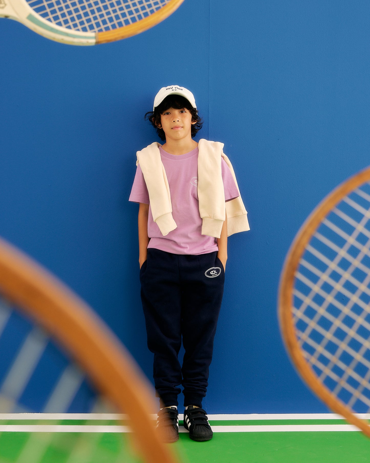 The Kinder Track Pants - Navy