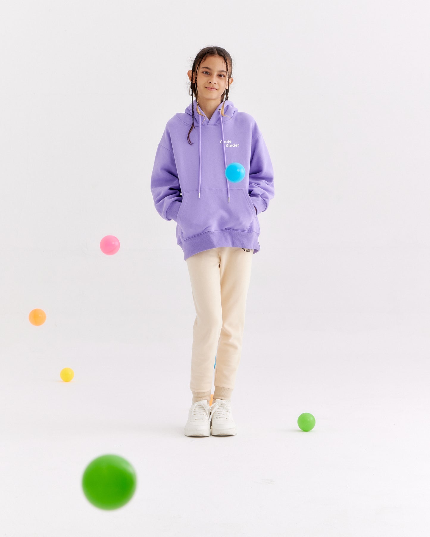 The Kinder Track Pants - Beige